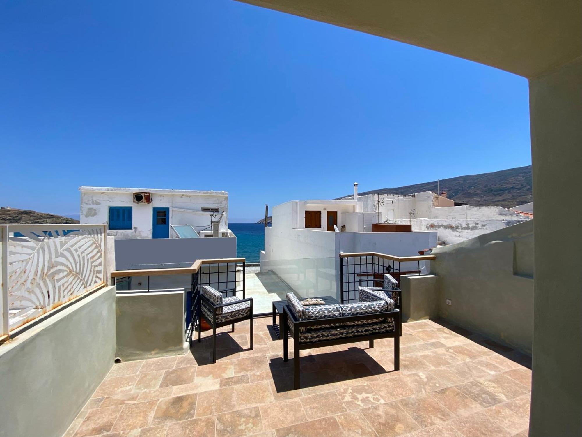 Andros 4 All Seasons Villas & Suites Ormos  外观 照片