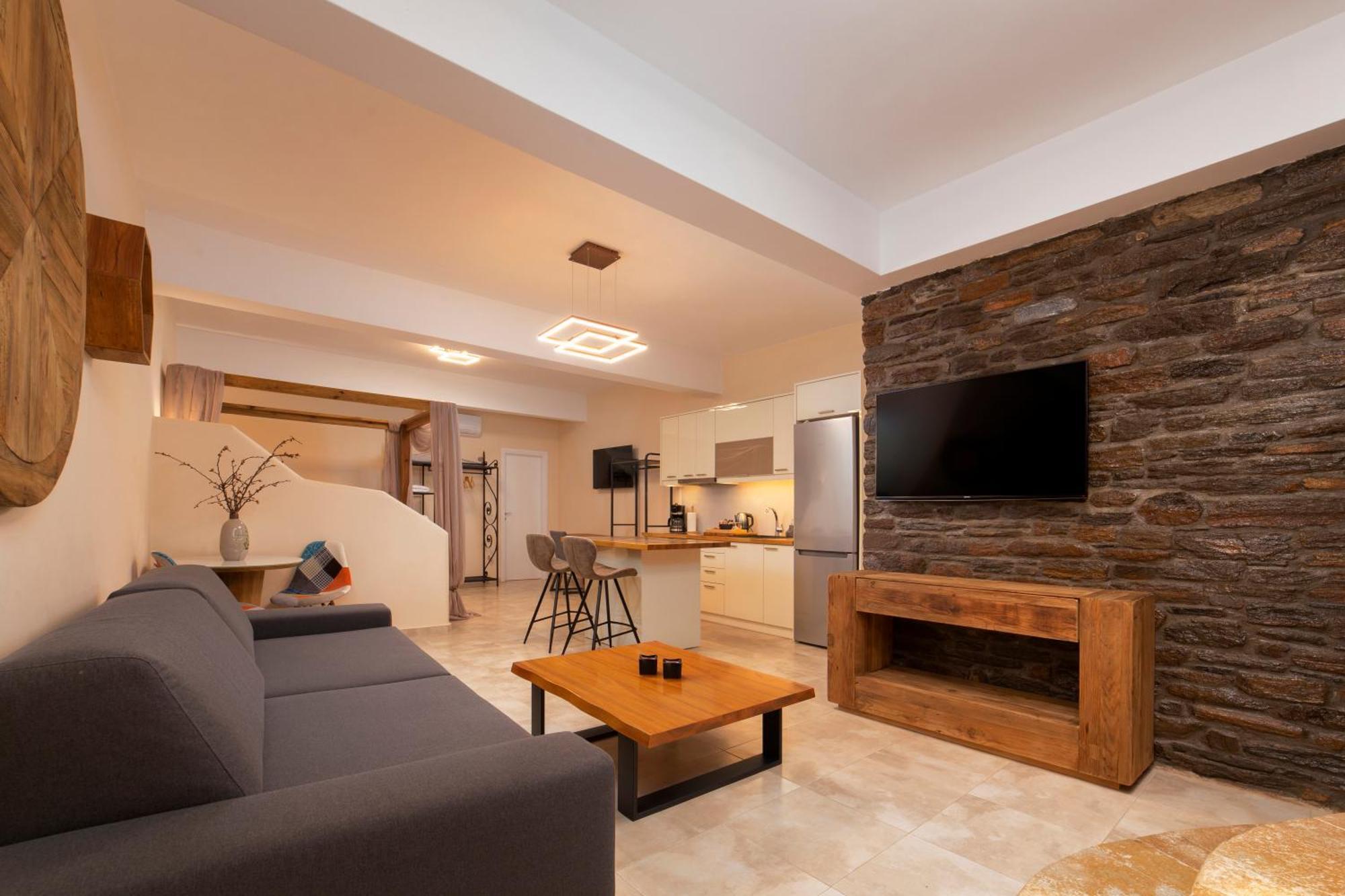 Andros 4 All Seasons Villas & Suites Ormos  外观 照片